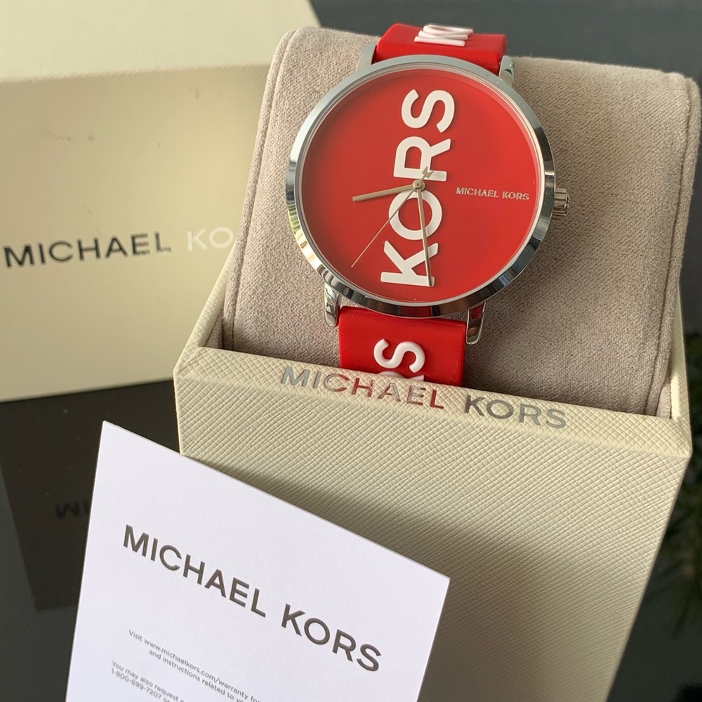 Michael Kors Sport Red Watch
